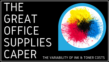 Explaining the cost of replacement ink and toner cartridges